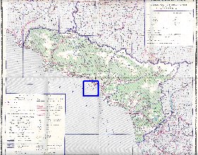 Administrativa mapa de Abecasia