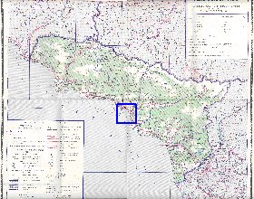 Administrativa mapa de Abecasia