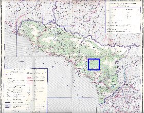 Administrativa mapa de Abecasia