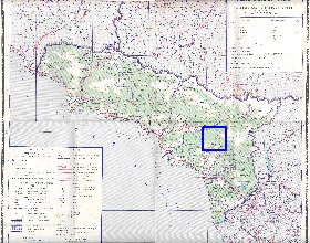 Administrativa mapa de Abecasia