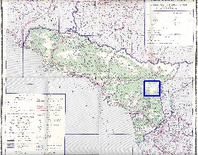 Administrativa mapa de Abecasia