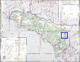 Administrativa mapa de Abecasia