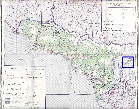 Administrativa mapa de Abecasia