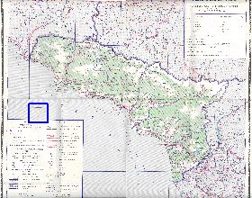 Administrativa mapa de Abecasia