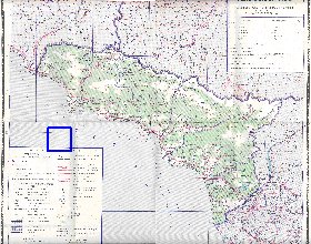 Administrativa mapa de Abecasia