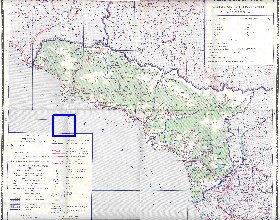 Administrativa mapa de Abecasia