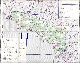 Administrativa mapa de Abecasia