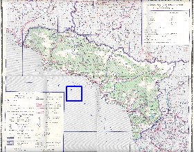 Administrativa mapa de Abecasia