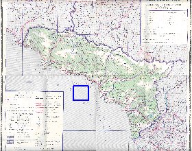 Administratives carte de Abkhazie