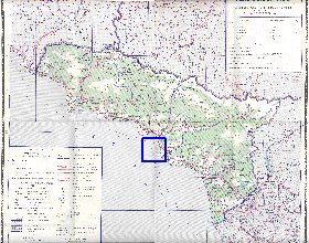 Administrativa mapa de Abecasia