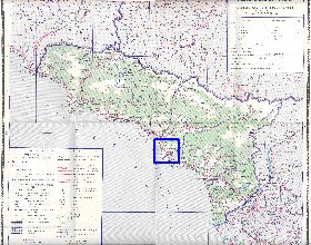 Administrativa mapa de Abecasia