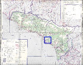 Administrativa mapa de Abecasia