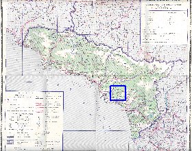 Administrativa mapa de Abecasia