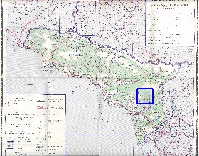 Administrativa mapa de Abecasia