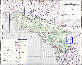 Administrativa mapa de Abecasia