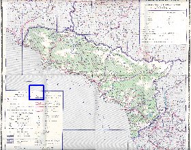 Administrativa mapa de Abecasia