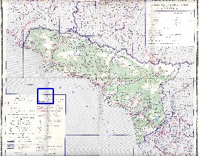 Administrativa mapa de Abecasia