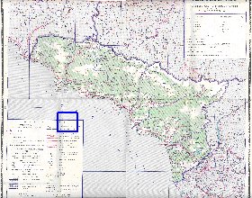 Administrativa mapa de Abecasia