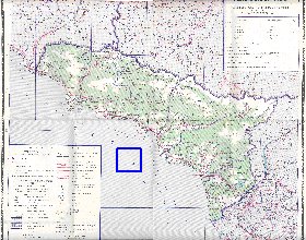 Administrativa mapa de Abecasia