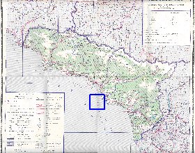 Administrativa mapa de Abecasia