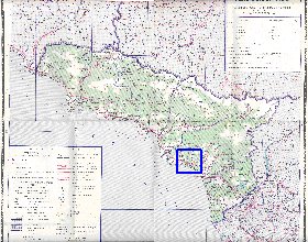 Administrativa mapa de Abecasia