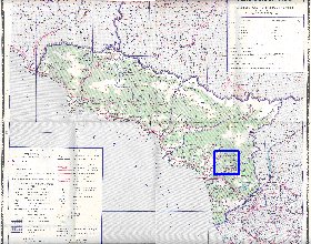 Administrativa mapa de Abecasia