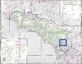 Administrativa mapa de Abecasia