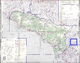 Administrativa mapa de Abecasia