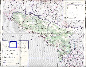 Administrativa mapa de Abecasia