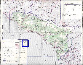 Administrativa mapa de Abecasia