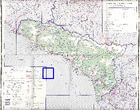 Administrativa mapa de Abecasia