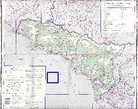 Administrativa mapa de Abecasia