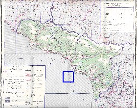 Administrativa mapa de Abecasia