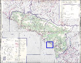 Administrativa mapa de Abecasia