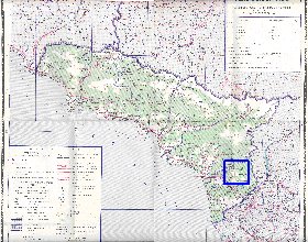 Administrativa mapa de Abecasia