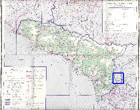 Administrativa mapa de Abecasia