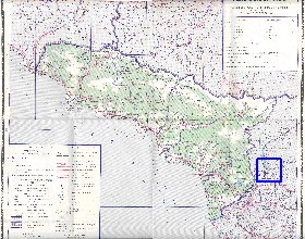 Administrativa mapa de Abecasia