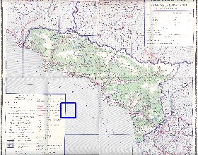 Administrativa mapa de Abecasia