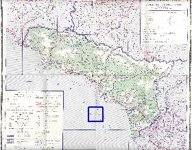 Administrativa mapa de Abecasia