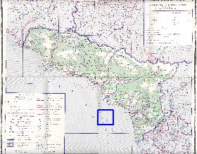 Administrativa mapa de Abecasia