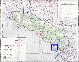 Administrativa mapa de Abecasia