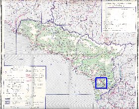 Administrativa mapa de Abecasia