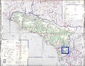 Administrativa mapa de Abecasia