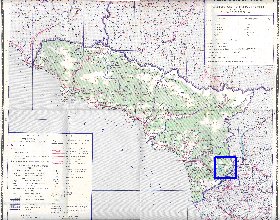 Administrativa mapa de Abecasia