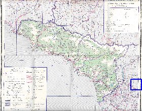 Administrativa mapa de Abecasia