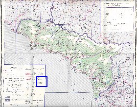 Administrativa mapa de Abecasia