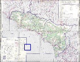 Administrativa mapa de Abecasia