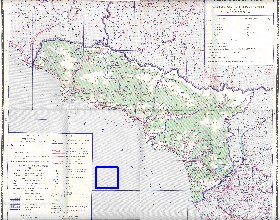 Administrativa mapa de Abecasia