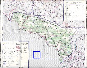 Administrativa mapa de Abecasia