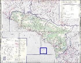 Administrativa mapa de Abecasia